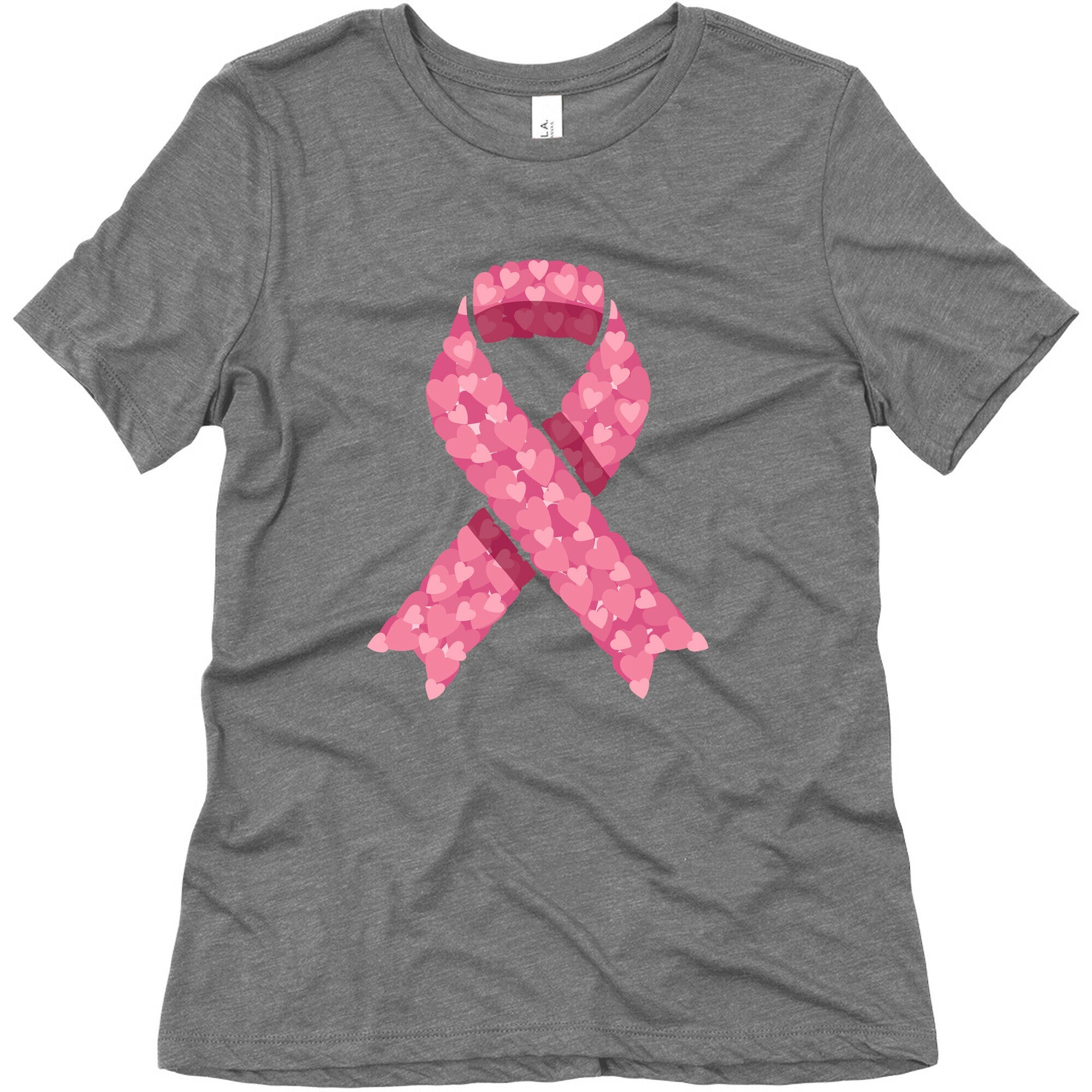 Pink Ribbon Womens Triblend Tee
